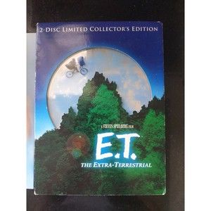 DVD movie ET THE EXTRA TERRESTRIAL 2 disc limited collectors edition